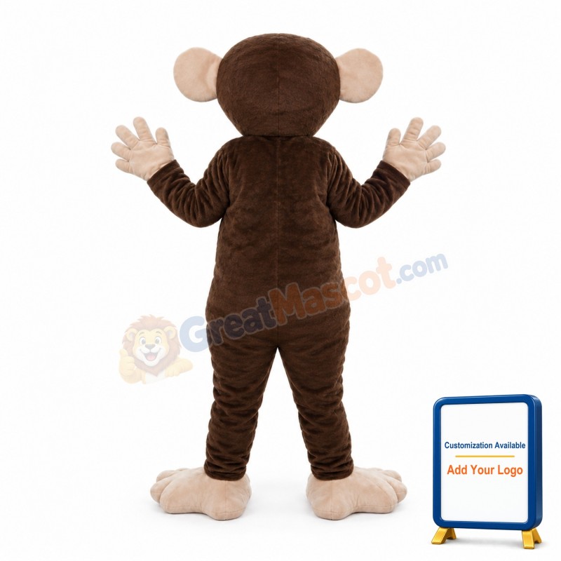 Funny Interesting Cartoon Monkey Mascot Costume