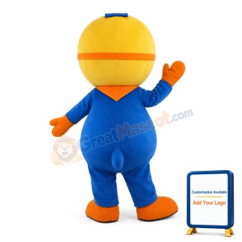 Confused Little Penguin Poluru Mascot Costume