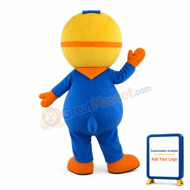 Confused Little Penguin Poluru Mascot Costume