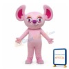 Bright Eyes Pink Koala Mascot Costume