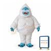 White Fur Ape Monkey Mascot Costume