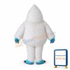 White Fur Ape Monkey Mascot Costume