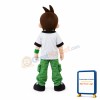Green Eyes Hip-hop Cool Boy Mascot Costume