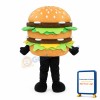 Delicious Double Beef Burger Mascot Costume