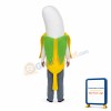Speckled Peeled Banana Mascot Costume