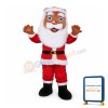Blue Eyes Santa Claus Mascot Costume