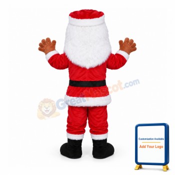Blue Eyes Santa Claus Mascot Costume