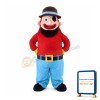 Funny Fat One-eyed Uncle Mascot Costume