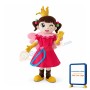 Little Girl With Crown Mascot Costume