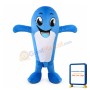 Lifesome Cartoon Dolphin Mascot Costume
