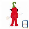 Toothy Red Chili Mascot Costume