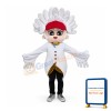 Young Tribal Leader Mascot Costume