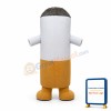 Funny Burning Cigarette Mascot Costume