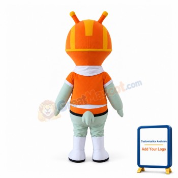 Cartoon Orange Stuffed Toy Mascot Costume