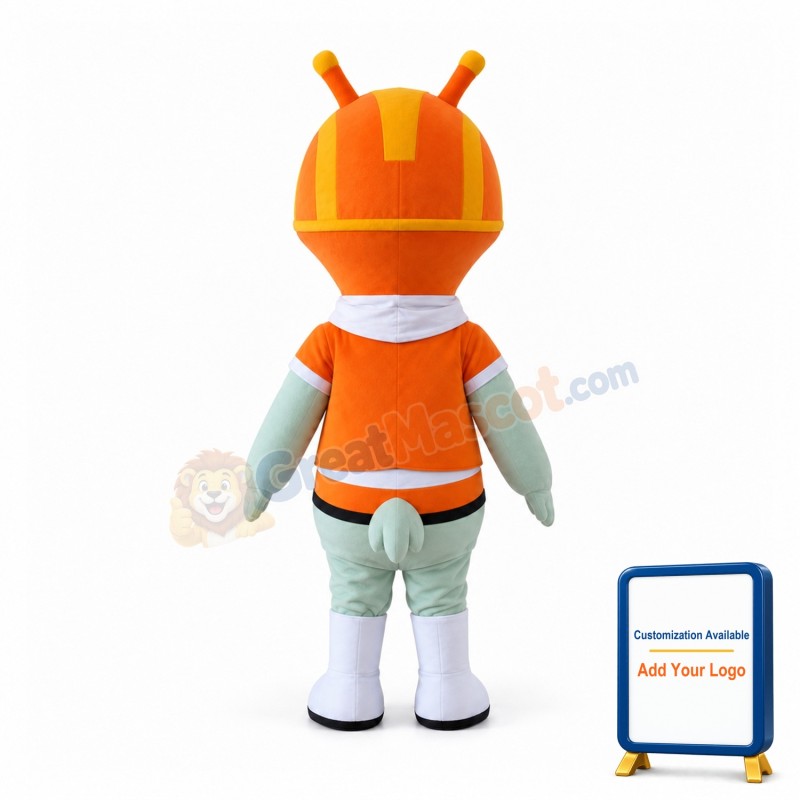 Cartoon Orange Stuffed Toy Mascot Costume