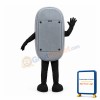 Vintage Button Phone Mascot Costume