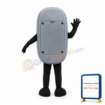 Vintage Button Phone Mascot Costume