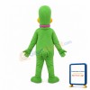 Shaved Head Green & Yellow Duck Mascot Costume