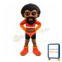 Serious Black Man Mascot Costume