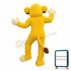 Little Yellow Lion Cub Mascot Costume
