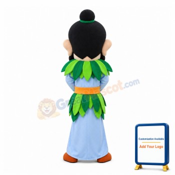 Black Beard Ancient Man Mascot Costume