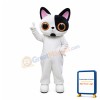 Black & White Face Little Cat Mascot Costume