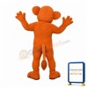 Brown Bald Lion Mascot Costume