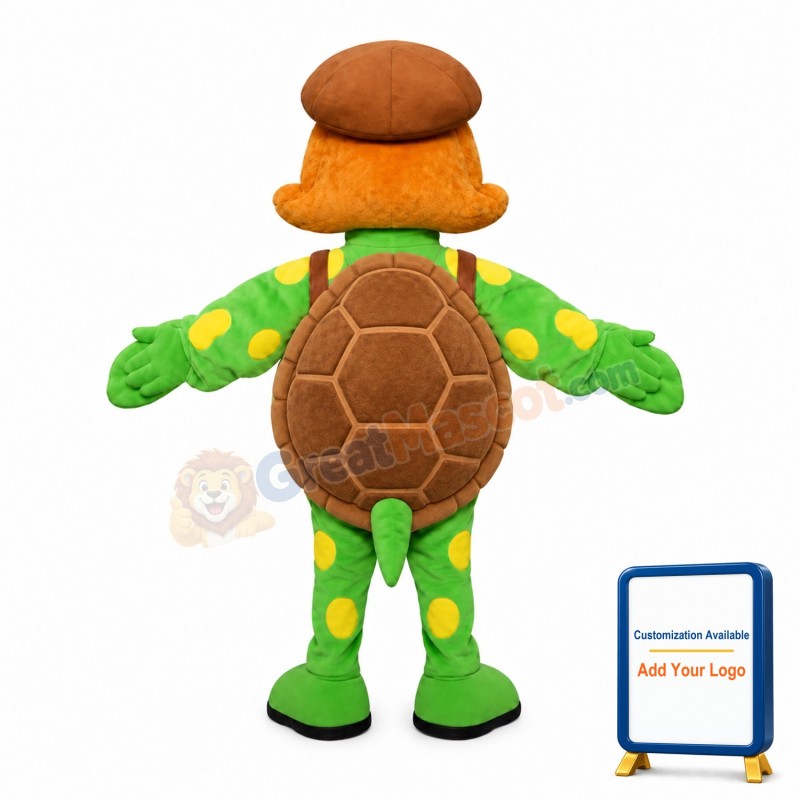 Red Lips Tortoise Lady Mascot Costume