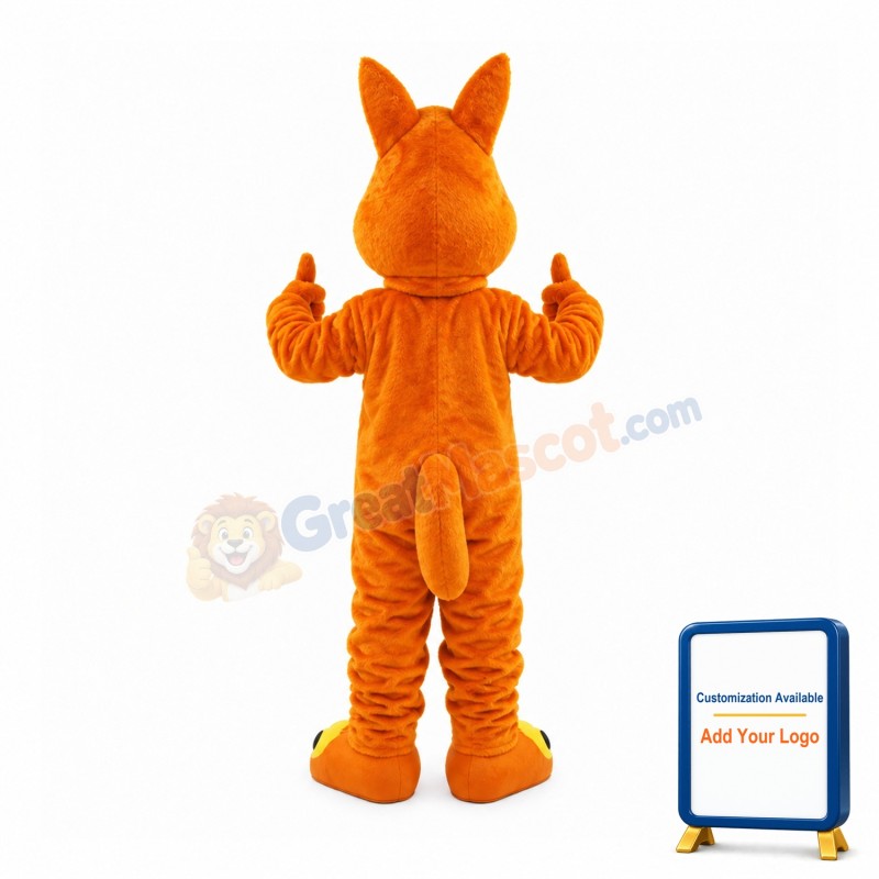 Brown Loving Dog Mascot Costume
