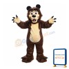 Long Fur Lion With Sharp Claws Mascot Costume
