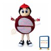 Brown Faith Word Box Mascot Costume