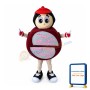 Brown Faith Word Box Mascot Costume