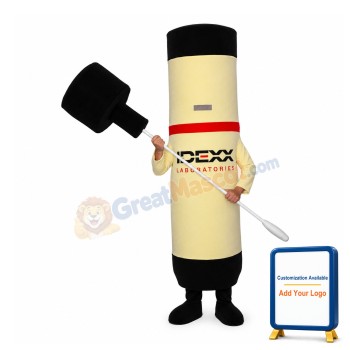 Tubular Reagent Test Kit Mascot Costume