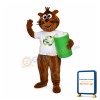 Environmental Protection Ambassador Squirrel Mascot Costume