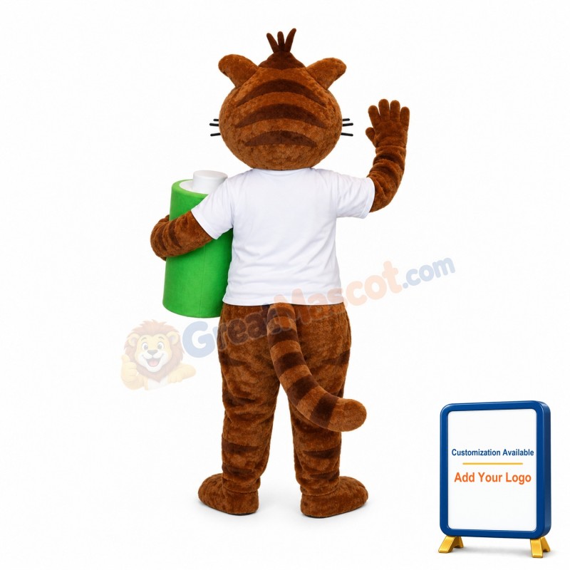 Environmental Protection Ambassador Squirrel Mascot Costume