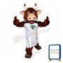 Adult Bull Mascot Costume For Sports Competition