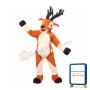 Elegant Beautiful Brown Sika Deer Mascot Costume