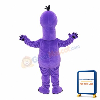 Funny Walking Purple Platypus Mascot Costume