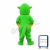 Fluorescent Green Calf Mascot Costume For School