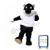 Black Beaver Mascot Costume For Company Exhibition