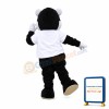 Black Beaver Mascot Costume For Company Exhibition