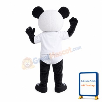 Blue Eyes Adorable Panda Mascot Costume