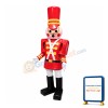 Ball Shaped Head Doll Wearing Band Clothes Mascot Costume