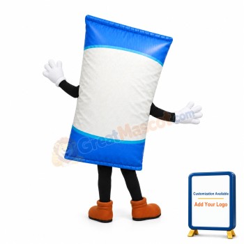 Blue Rice Bag Mascot Costume
