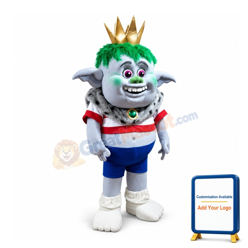 Super Ugly Prince Gleason Mascot Costume