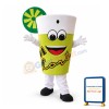 Cartoon Lemon Soda Mascot Costume