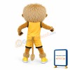 Defensive Basketball Player Lion Mascot Costume