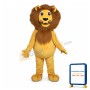 Yellow Lion Mascot Costume Adult Costume