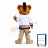 Energetic Maximus D. Lion Mascot Costume