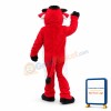 Adult Size Cartoon Red Bull Mascot Costume